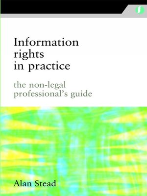 cover image of Information Rights in Practice